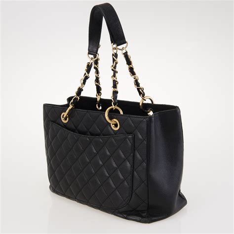 chanel grand shopping leather tote|chanel shopping tote price.